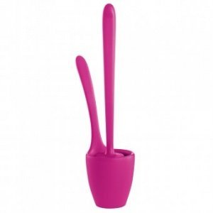 Toilettenbürsten-Set Mary Loo solid pink