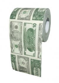 Toilettenpapier-Geld