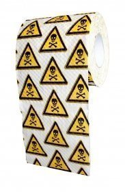 Toilettenpapier-Giftig