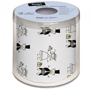 Toilettenpapier "Just married"