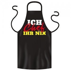 Grillschürze ICH CHEF IHR NIX