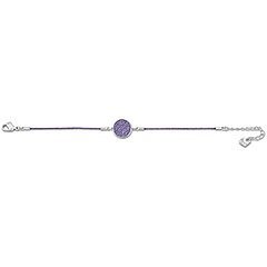 Top Violet Cord Armband