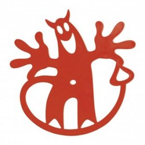 Topfuntersetzer Hell-O himbeer