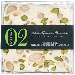 Torrone mit Pistazien und Mandeln Antica