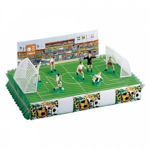 Tortenaufleger-Set Fußballfeld
