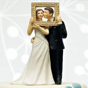 Tortenfigur Bilderrahmen