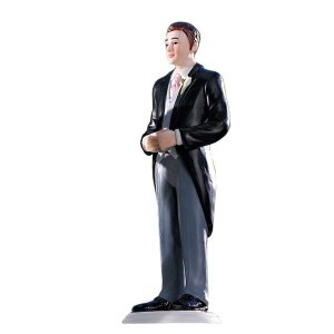 Tortenfigur Verliebter Bräutigam