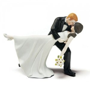 Tortenfiguren Hollywood Brautpaar