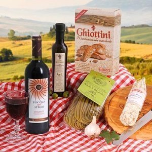 Toscana Geschenkkorb mit Spezialitäten a