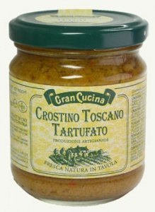 Toskanische Crostinocreme mit Trüffeln, 