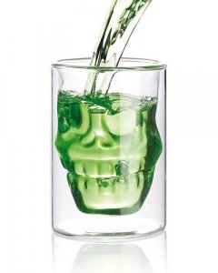 Totenkopf Bierglas