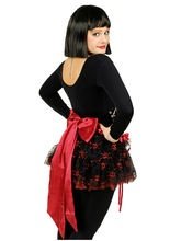 Totenkopf Petticoat Skull Tüllrock Hallo