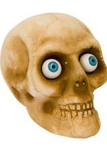 Totenkopf-Schädel mit Augäpfeln