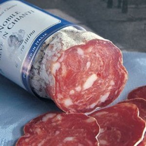 toskanische Salami aus magerem Schweinef