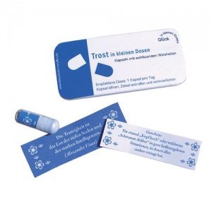 TROST  in KLEINEN DOSEN Weisheitskapseln