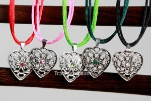 Trachten Halskette Herz