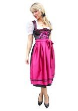 Trachten Kleid Midi Dirndl Amanda Pünktc