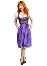 Trachten Kleid Midi Dirndl Nida Herzen l