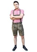 Trachten Lederhose Fridl Hirschleder kur