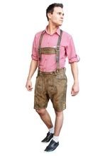 Trachten Lederhose Fridl Hirschleder kur