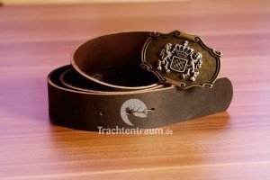 Trachtengürtel Bavaria dunkelbraun
