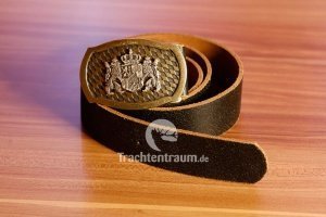 Trachtengürtel Bayern dunkelbraun
