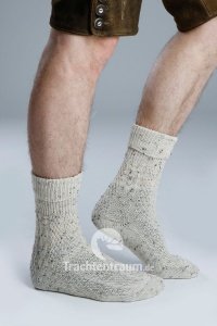 Trachtensocken beige