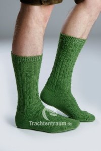 Trachtensocken grün