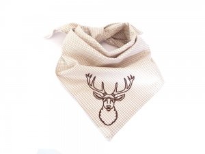 Trachtentuch / Trachten Halstuch beige-w