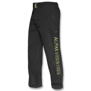 Track Pant II schwarz/gelb