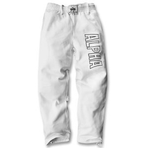 Track Pant weiss
