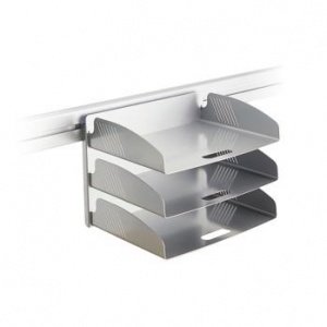 Trägerplatte 3 Ablagen SURF 3 für 3. Ebe