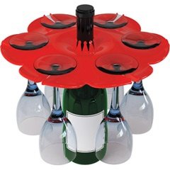 Tragbarer Weinhalter Bottle Bouquet