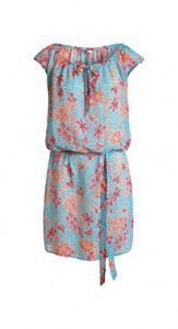 Transparente Chiffon-Tunika