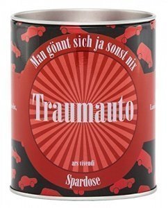 Traumauto-Spardose mit Name