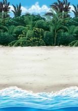 Traumstrand Wanddeko