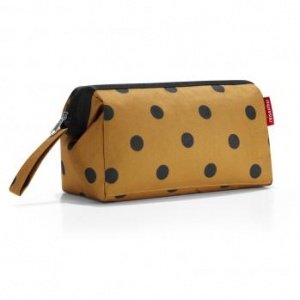 Travel Cosmetic / Kulturtasche camel dot