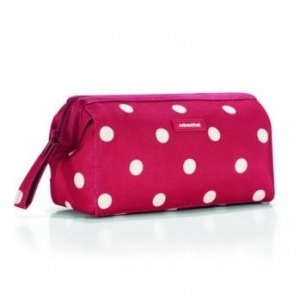 Travel Cosmetic / Kulturtasche ruby dots