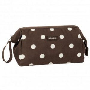 Travelcosmetic mocha dots