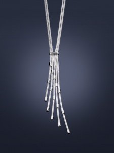 Trendiges Y-Collier aus Silber