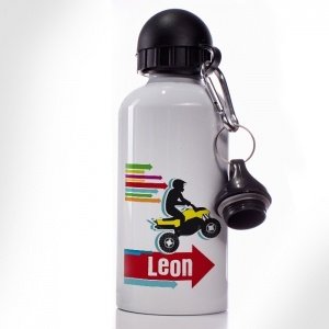 Trinkflasche für Quad-Fans (Motiv 1
