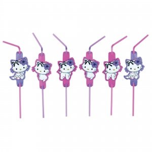 Trinkhalme "Charmmy Kitty Herz"
