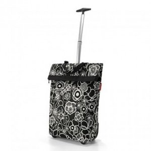 Trolley M fleur black