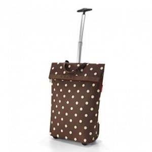 Trolley M mocha dots