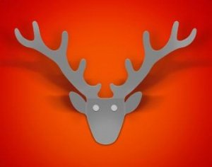 Trophäe Mini Garderobe silber 499a von R