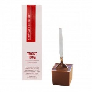 Trost-Schokolade am Stiel