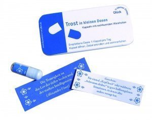 Trost in kleinen Dosen