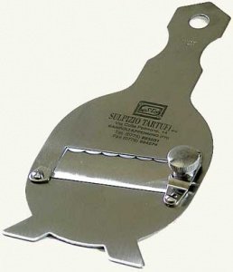 Trüffelhobel aus Metall für das Hobeln i