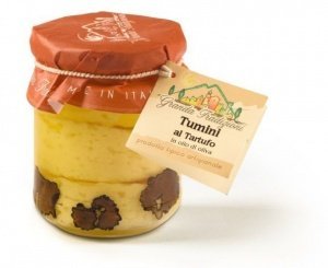 Trüffelkäse im Glas