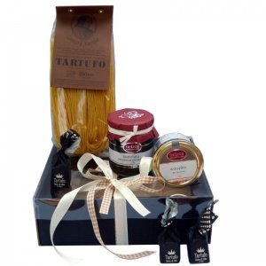 Trüffelspezialitäten im Präsentkorb